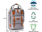 Large Backpack Laptop Rucksack Waterproof School Bag Women Men Waterproof