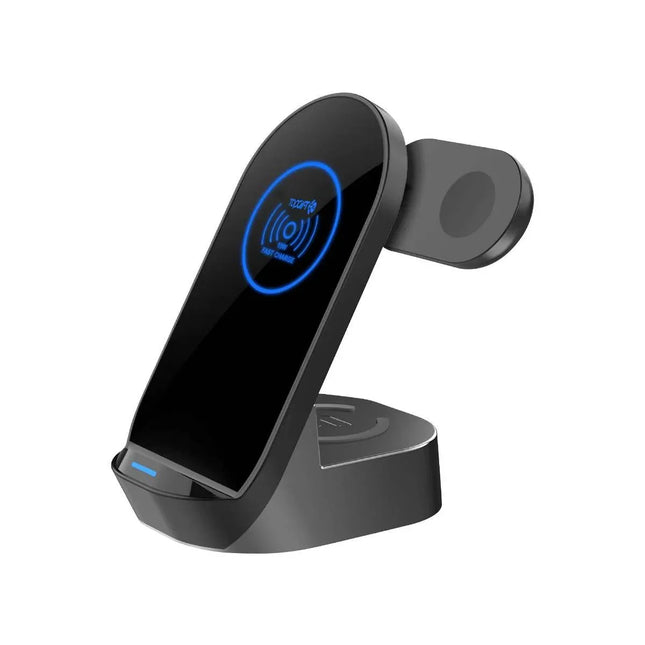 Eco-Friendly Wireless Charging Stand WYEFLUX 25W Top-Rated 3-in-1 Design