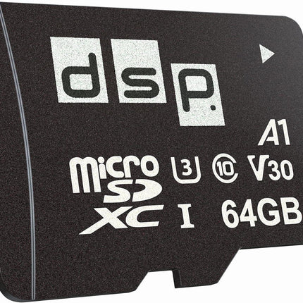 DSP 64GB microSDXC Memory Card A1 V30 U3 for Xiaomi Redmi 9A - Fast Storage