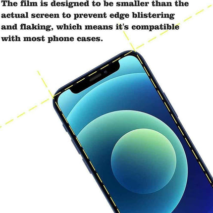 Lusee iPhone 12 Screen Protector 6.1 Inch Anti-Scratch
