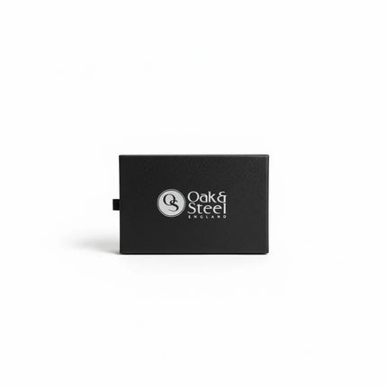 Oak & Steel Premium Card Holder/Wallet with Removable Money Clip Various Colours