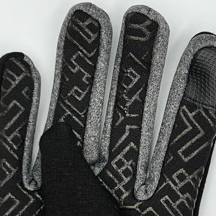Cycling Gloves Touchscreen Running Black Gloves Warm Non-slip Fleece Lining