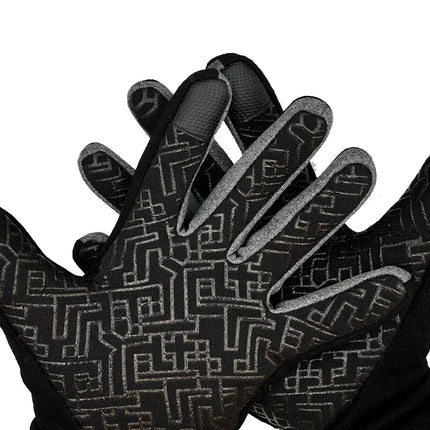 Cycling Gloves Touchscreen Running Black Gloves Warm Non-slip Fleece Lining
