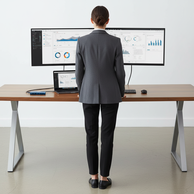 Ultimate USB-C Docking Station 12-in-1 Triple Display Hub with HDMI DP USB VGA