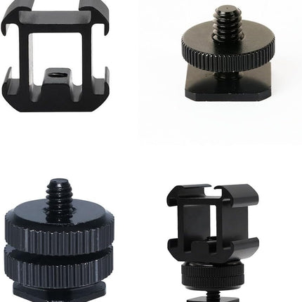 Benro MeVideo Livestream Triple Cold Shoe 1/4"-20 Mounting Multiple Accessories