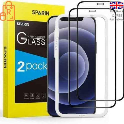 Screen Protector for iPhone 12 Mini 5.4 Inch Ultra Clear Scratch Resistant 2 Pk