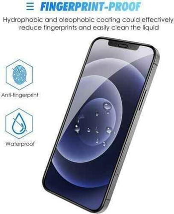 Screen Protector for iPhone 12 Mini 5.4 Inch Ultra Clear Scratch Resistant 2 Pk