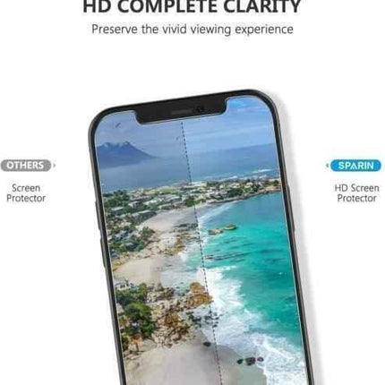 SPARIN 4 Pack Screen Protector Compatible with iPhone 12 Pro Max 6.7"