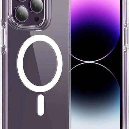 Magnetic iPhone 14 Plus Case MagSafe Compatible Anti-Yellowing