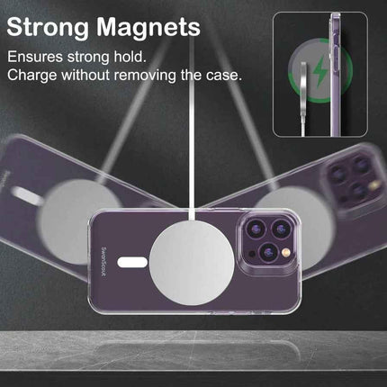 Magnetic iPhone 14 Plus Case MagSafe Compatible Anti-Yellowing
