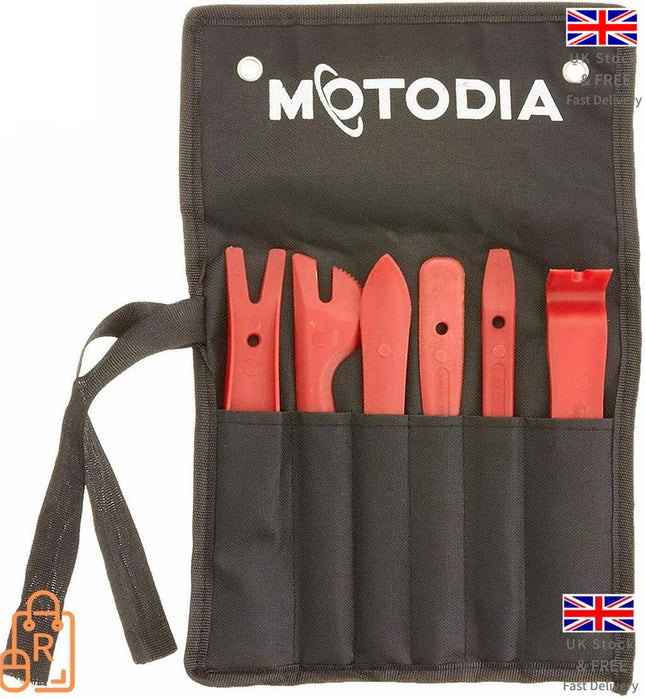 Car Trim Removal MotoDia 6PC Six Piece Door Panel and Moulding Set