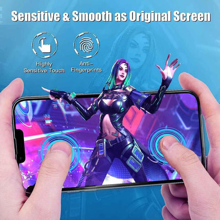 Screen protector for iPhone 14 Plus & iPhone 13/15 Pro Max Tempered Glass 3 pack