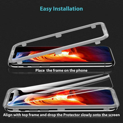 Syncwire Screen Protector For iPhone 11 Pro/X/XS 9H Hardness, Bubble Free 2-Pack