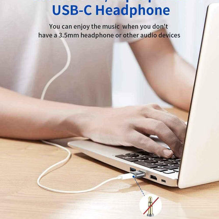 Premium USB Type C Female to USB A Male Adapter Converter Charger - Grey