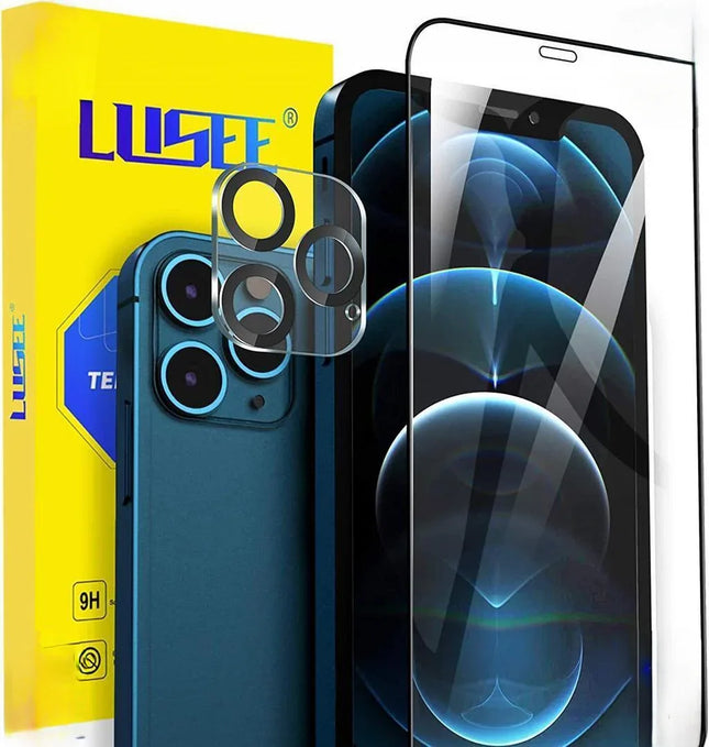 iPhone 12 Pro 6.1 Inch Screen Protector HD Transparent Full Screen Coverage