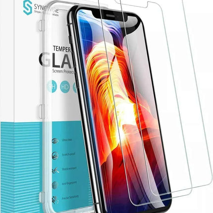 iPhone 11 Pro Max Screen Protectors Tempered Glass with Install Frame 2-Pack
