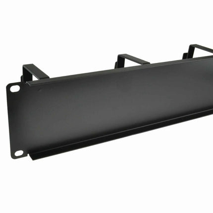 Cable Management Bar 2U Data Cabinet 19 Inch With 4 Metal Rings - Used