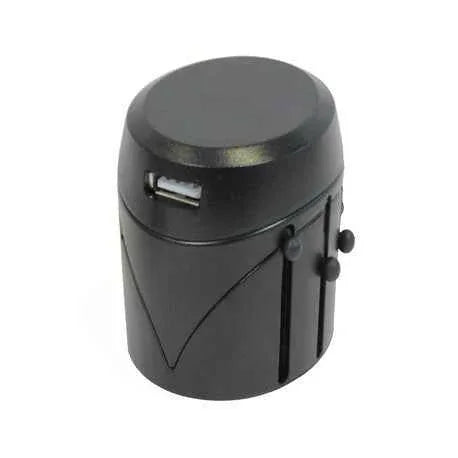 Travel Plug Universal Worldwide Charger Power Adapter US, EU, UK, AU With USB