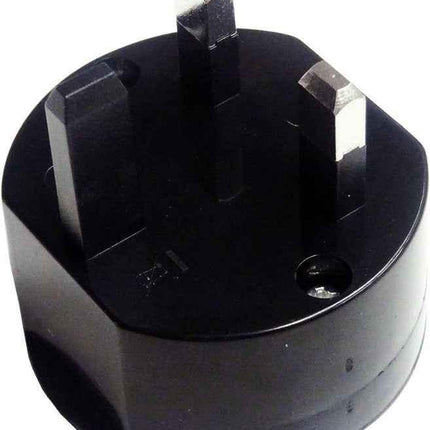 Travel Plug Universal Worldwide Charger Power Adapter US, EU, UK, AU - Black