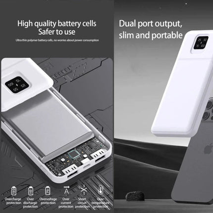 WYEFLUX 30000mAh Power Bank With LED Display