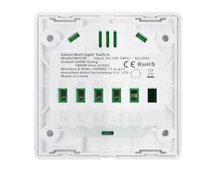 Smart Wireless Switch Neutral wire needed supports GH and Alexa Tuya Compatible
