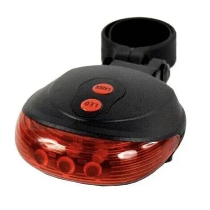 Pursuit Laser Bike Lane Marker and Tail Light / Rear Light with 7 LED Functions