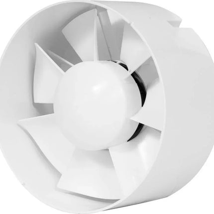 Europlast Inline Mounted Bathroom Ventilator 150mm White– EK150
