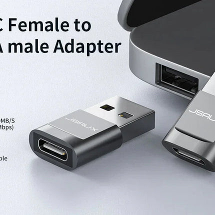 USB C to USB A Male Adapter Power Converter Compatible with Many Devices 4-Pack